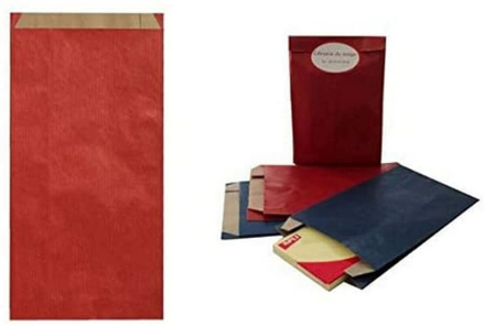 Kuvert Apli Röd Papp kraftpapper 250 Delar 11 x 21 x 5 cm