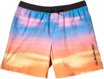 Everyday Fade Volley Yth 14 Badeshorts Multi/patterned Quiksilver