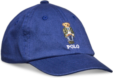 Polo Bear Cotton Twill Ball Cap Accessories Headwear Caps Blue Ralph Lauren Baby