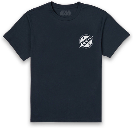 Star Wars Mandalorian Crest Unisex T-Shirt - Navy - L - Navy