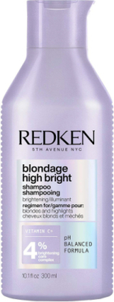 Redken Blondage High Bright Shampoo 300Ml Beauty Women Hair Care Silver Shampoo Nude Redken