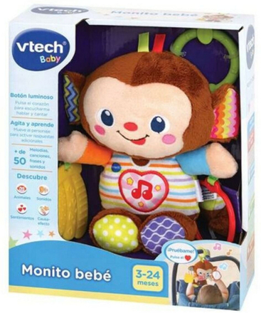 Mjuk aktivitetsleksak för bebis Monito Bebé Vtech