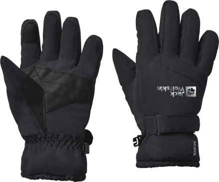 Jack Wolfskin Kids' 2-Layer Winter Glove Black Friluftshandskar 128