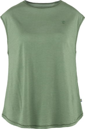 Fjällräven Women's High Coast Cool T-Shirt Patina Green T-shirts XL