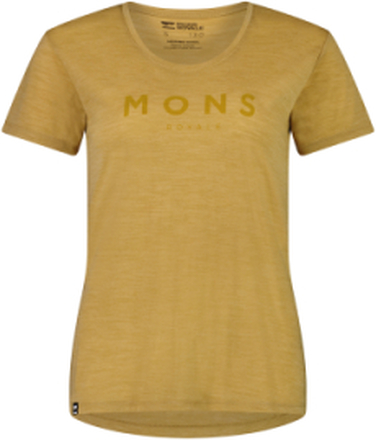Mons Royale Mons Royale Zephyr Merino Cool Tee Smokey Cumin T-shirts S
