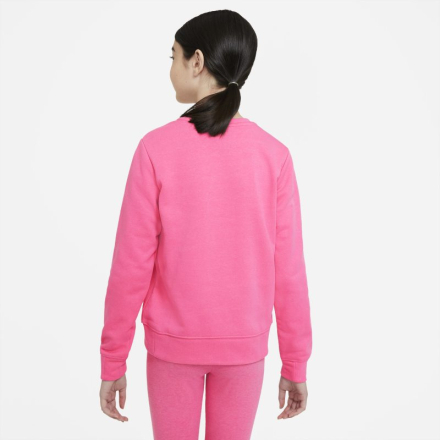 Nike Sportswear Older Kids' (Girls') French Terry Crew - Pink