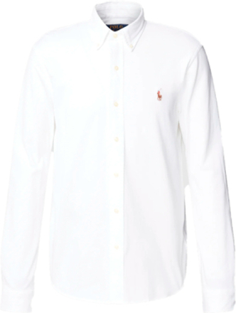 Ralph Lauren Slim Pique Shirt White