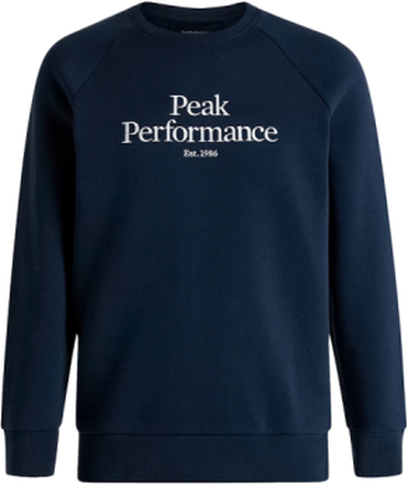 Peak Performance Original Crew Sweatshirt Navy