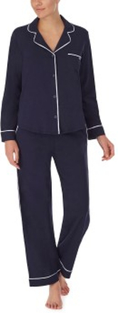 DKNY New Signature Pyjama Set Marineblå X-Small Dame