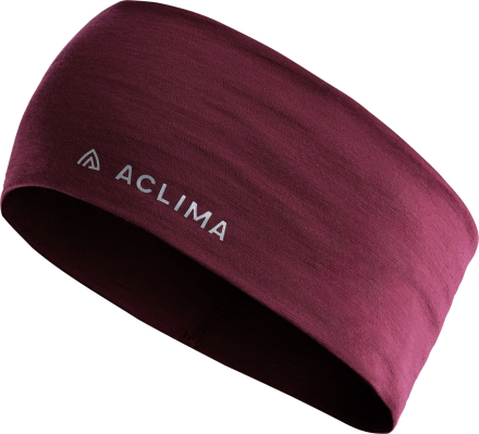 Aclima LightWool Headband Zinfandel Mössor L