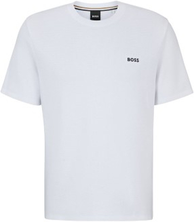 BOSS Waffle T Shirt Hvid XX-Large Herre