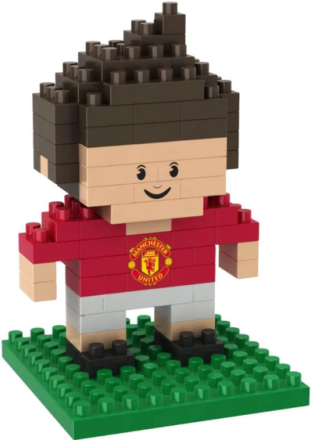 Manchester United - Byggesett 3D Figur med 82 Deler