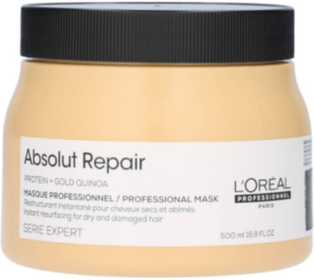 Loreal Absolut Repair Protein + Gold Quinoa Mask 500 ml