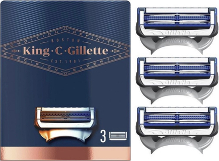 King C Gillette 3 Skinguard scheermesjes