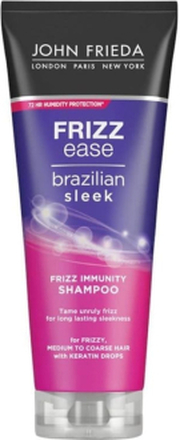 John Frieda JOHN FRIEDA_Frizz-Ease Brazilian Sleek Frizz Immunity Shampoo hair shampoo 250ml