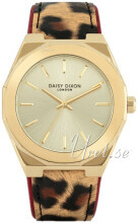 Daisy Dixon DD121TG Classic Kulta/Nahka Ø36 mm