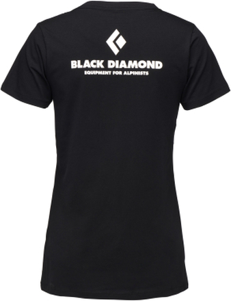 Black Diamond Black Diamond Women's Equipment For Alpinists SS Tee Black Kortermede trøyer S