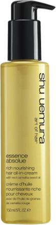 Shu Uemura Essence Absolue Rich Nourishing Hair Oil-In-Cream 150Ml Hårolie Nude Shu Uemura Art Of Hair