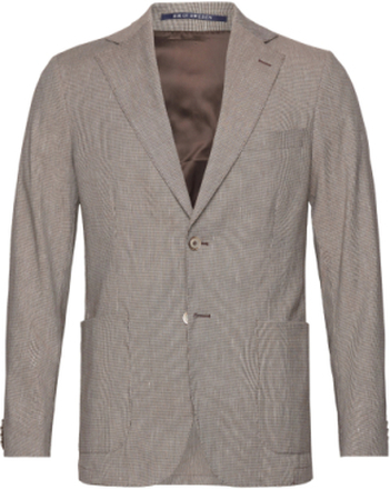 Ness Jacket Suits & Blazers Blazers Single Breasted Blazers Beige SIR Of Sweden