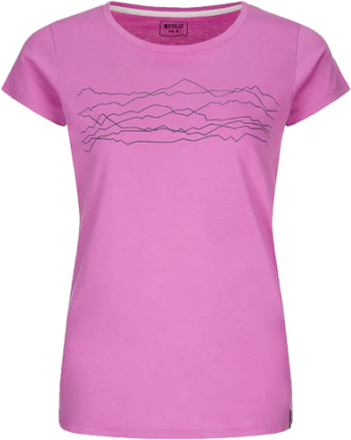 LACD Miracle T-Shirt farbenfrohes Sommer-Shirt T-Shirt für Damen Bio Baumwolle Pink