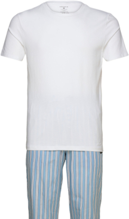 Core Poplin Set Sport Night & Loungewear Pyjamas White Björn Borg