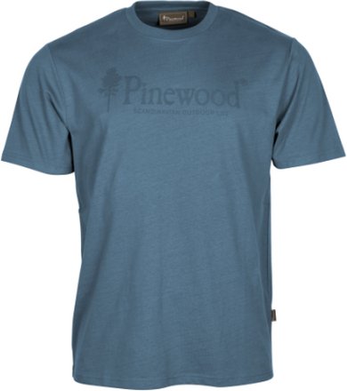 Pinewood Pinewood Men's Outdoor Life T-shirt Azur Blue T-shirts M