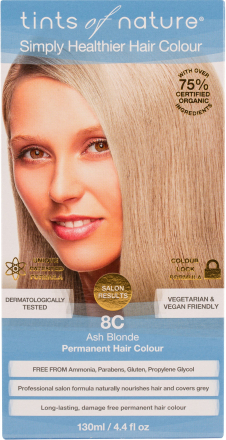 Tints of Nature Permanent Hair Colour 8C Ash Blonde