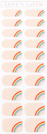 Love'n Layer Proud Rainbow Semi Transparent Multi Color