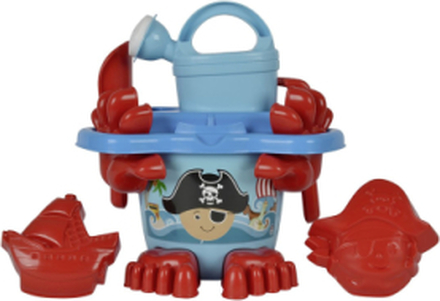 Androni Pirate Bucket Set With Feet Toys Outdoor Toys Sand Toys Multi/patterned Simba Toys