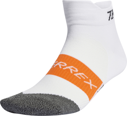 Adidas Adidas Terrex HEAT.RDY Trail Running Speed Ankle Socks White Träningsstrumpor 40-42