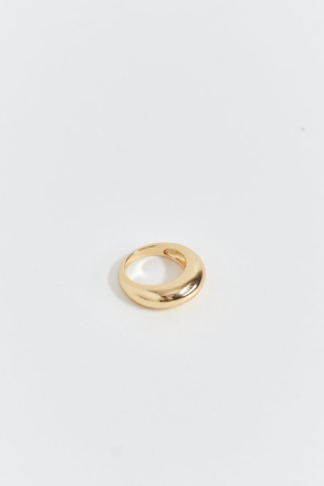 Gina Tricot - Clean ring - Ring - Gold - L - Female
