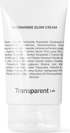 NICHE BEAUTY LAB Transparent Lab Niacinamide Glow Cream 50 ml