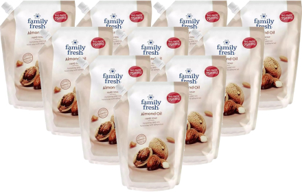 Family Fresh Hand Soap Refill Almond Big Pack