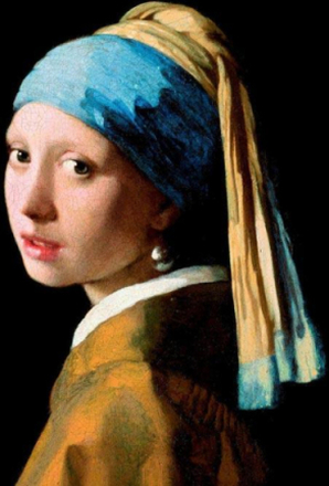 Johannes Vermeer, Das Mädchen mit dem Perlenohrring - Klassiker, 60x50cm / Ohne Rahmen / 36 Farben (Bestseller)