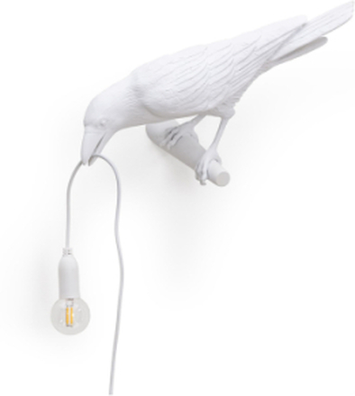 Seletti - Bird Lamp Looking Left Wandleuchte Weiß Seletti