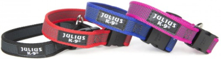 Julius-K9 Color & Gray® Hundhalsband 25 mm (Röd)