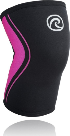 Rehband Rx Knee-Sleeve 5mm Black/Pink Accessoirer XL