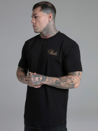 Relaxed Fit Tee Black (L)