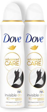 Dove 72h Advanced Care Invisible Dry Spray 150 ml