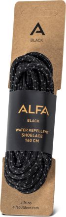 Alfa Alfa Laces Black W.Grey Dots Skotilbehør 180