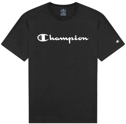 Champion Classics Crewneck T-shirt For Boys Schwarz Baumwolle 134-140