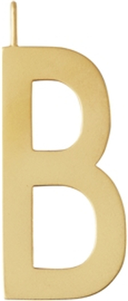 Design Letters Archetype Charm 30 mm Gold A-Z B