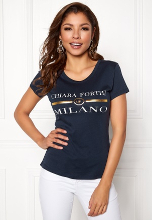 Chiara Forthi Short Sleeve Tee Navy XL