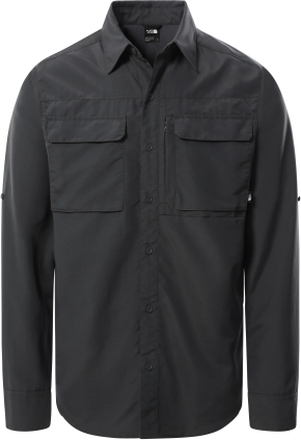 The North Face The North Face Men's L/S Sequoia Shirt Asphalt Grey Langermede skjorter XL
