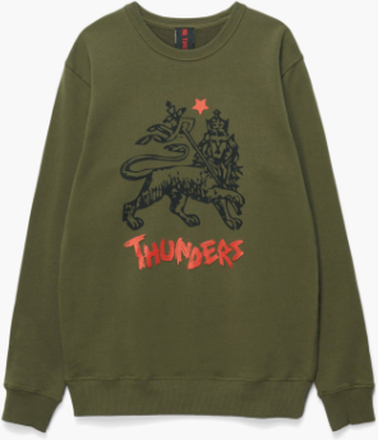 Mr Thunders - Bless Up Sweatshirt - Grøn - XL
