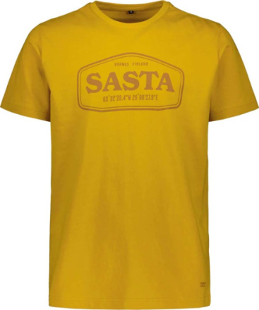 Sasta Sasta Men's Coordinate T-Shirt Golden Yellow Kortermede trøyer M