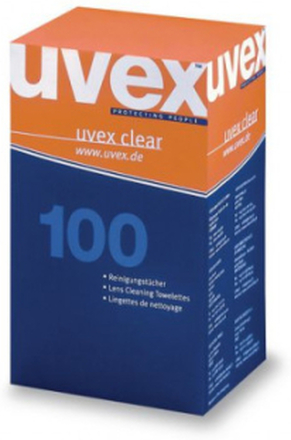 Rengöringsduk UVEX Clear glasögon 100/fp