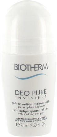 Biotherm Deo Pure Invisible Roll-On Pure Invisible 48h Roll-On Deodorant - 75 ml