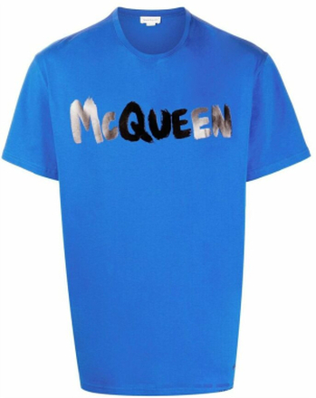 Alexander McQueen T-skjorter og polos blå