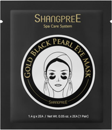 Gold Black Pearl Eye Mask, 1.4g x 2pcs